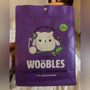 Andy the Owl The Woobles RETIRED Crochet Kit